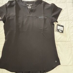 White Cross Scrub Top Non smoking